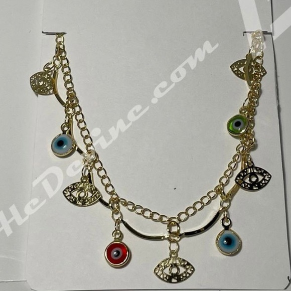 Mal De Ojo Bracelet (gold plated) - Picture 6 of 10